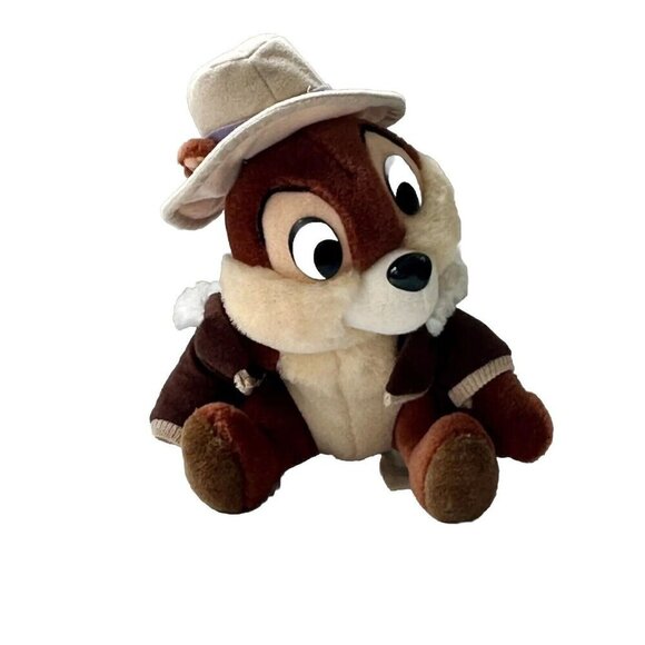 Vintage Chip n Dale Rescue Rangers Plush Chip Doll Disneyland Walt Disney World - Picture 1 of 6